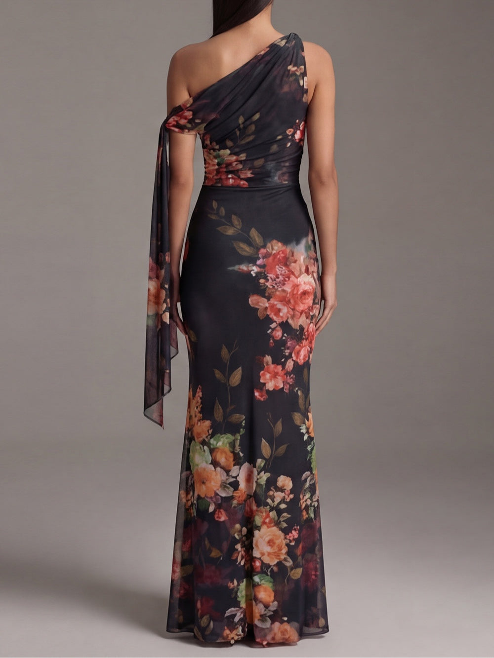 Robe Tamsin à Une Épaule