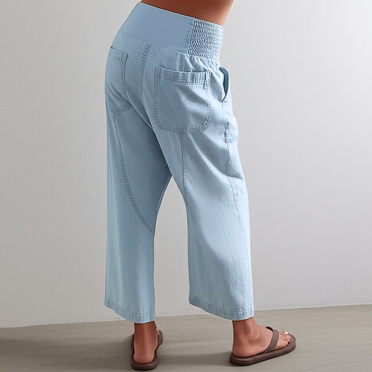 Pantalon Fluence à jambe large
