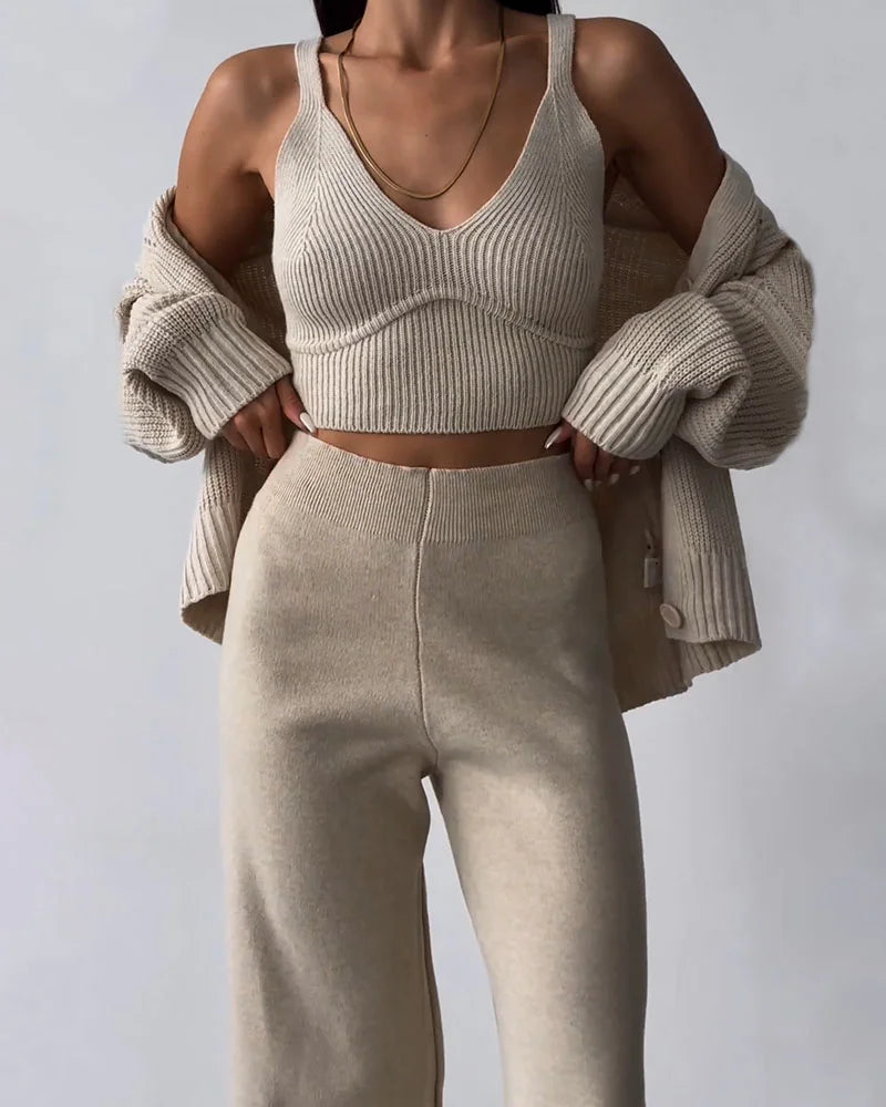 Ensemble Tricoté Élégant