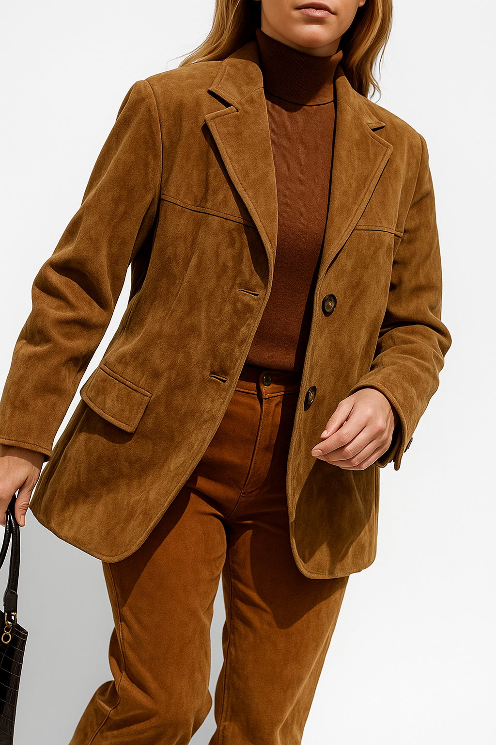 Veste classique en suède Paris