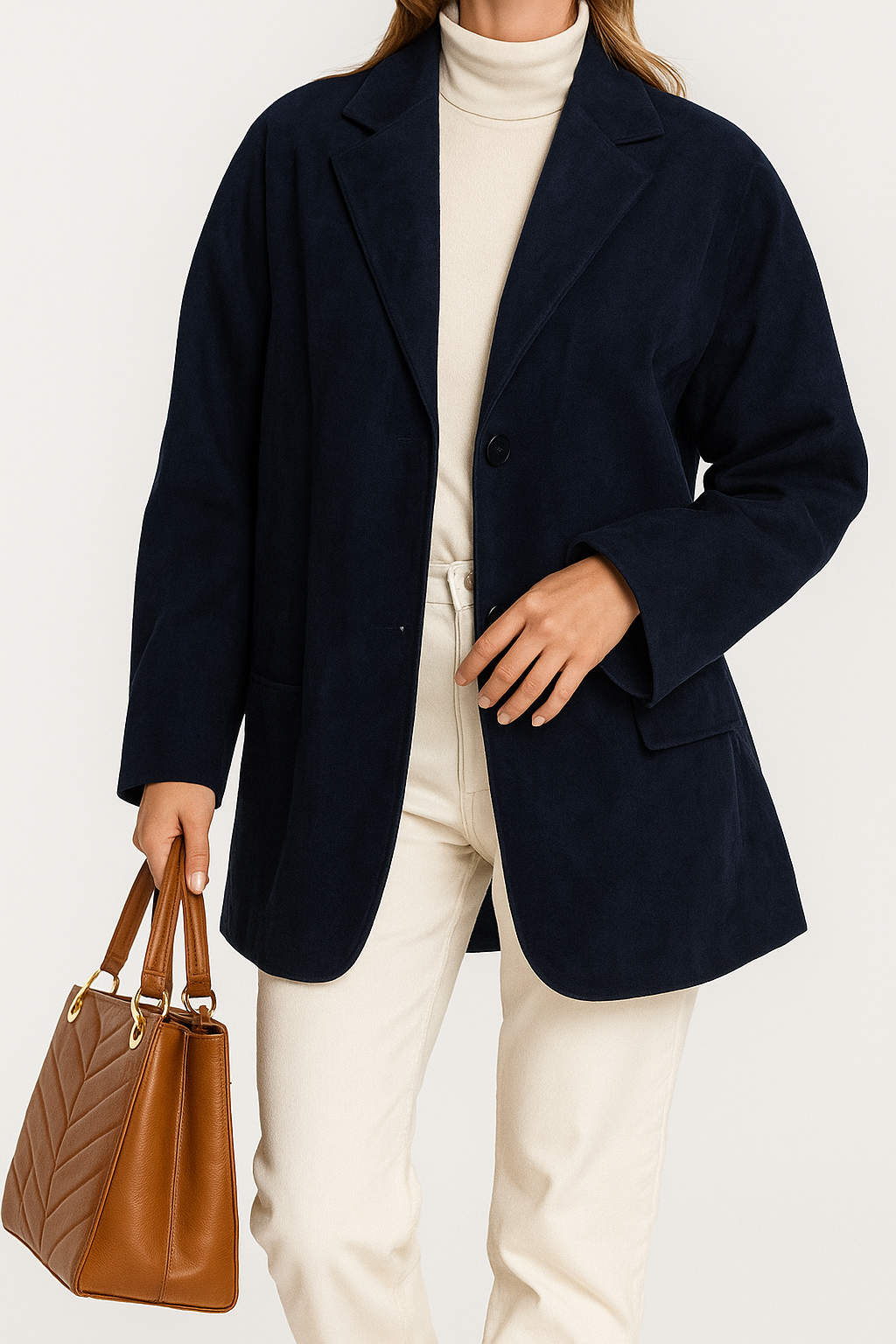 Veste classique en suède Paris