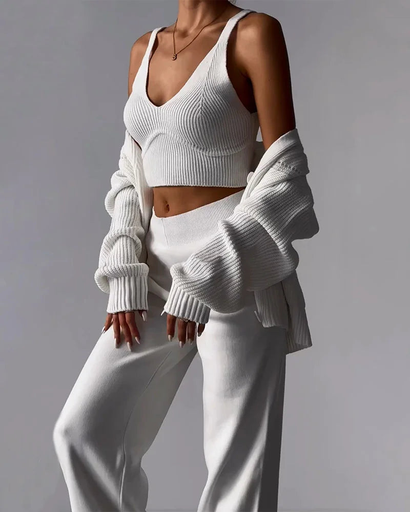 Ensemble Tricoté Élégant