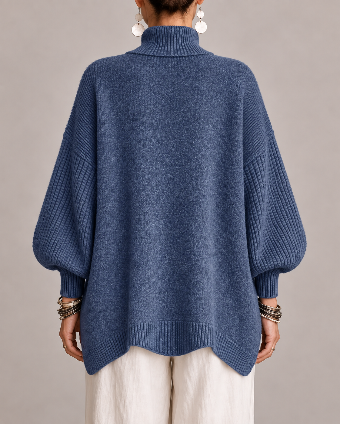 Kathleen | Pull à col roulé élégant