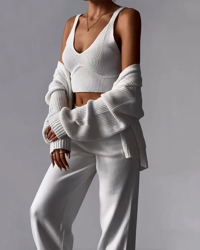 Ensemble Tricoté Élégant