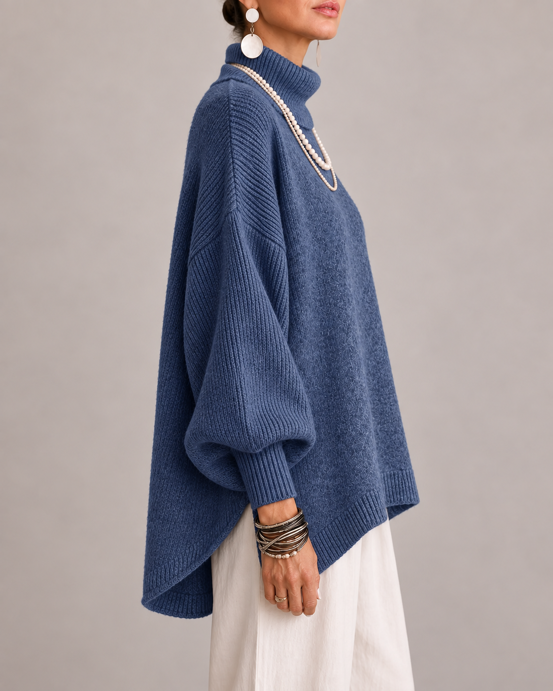 Kathleen | Pull à col roulé élégant