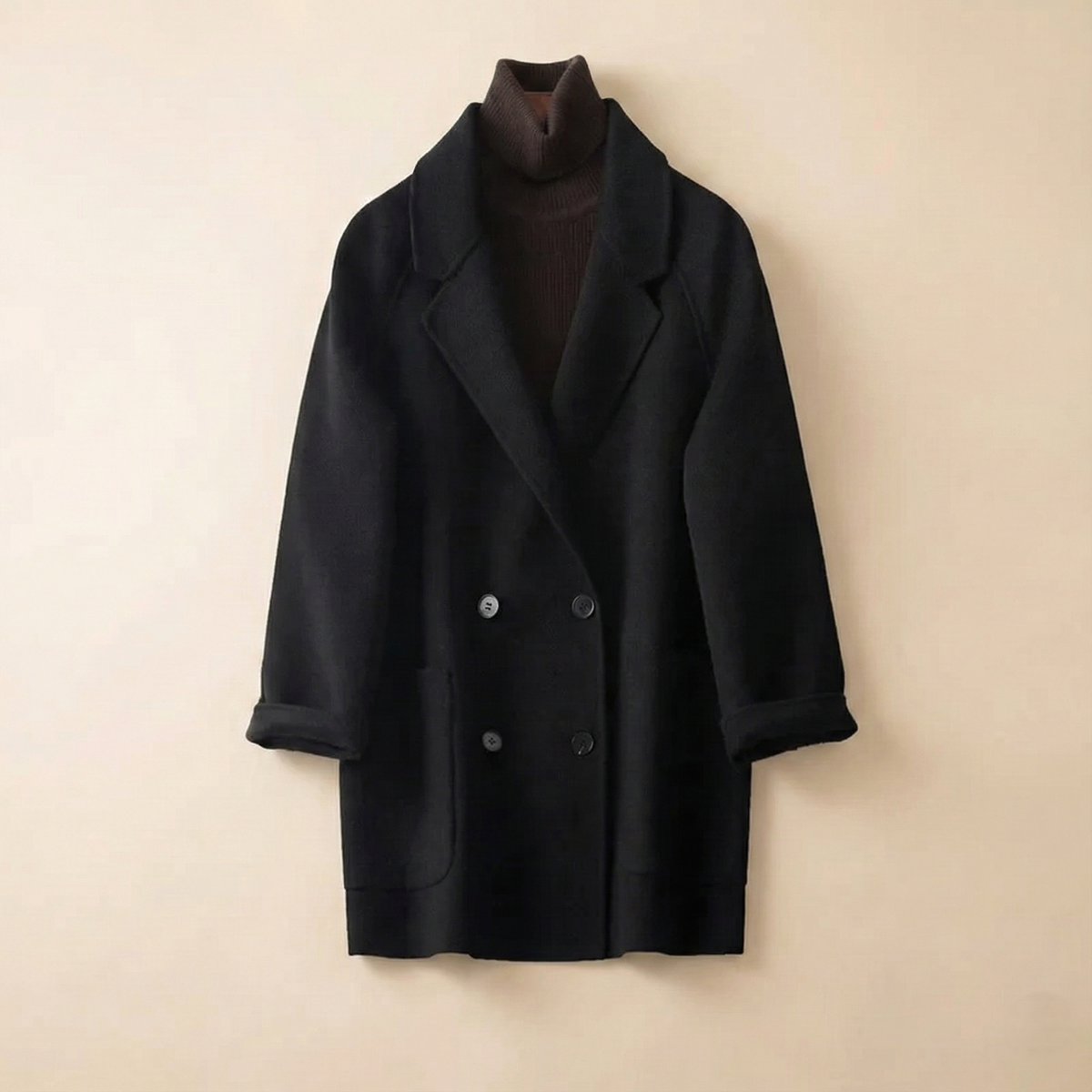 Manteau en laine Amory