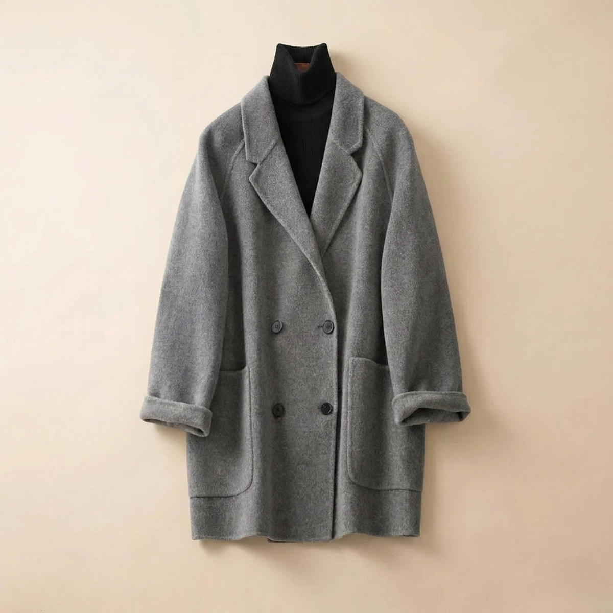 Manteau en laine Amory