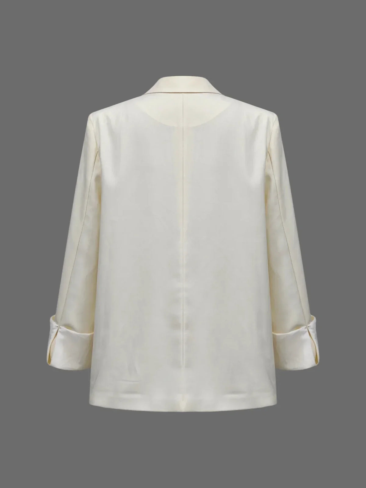 Casual Suit Jacket – Stylish Color-Blocked Design for Effortless Commuting