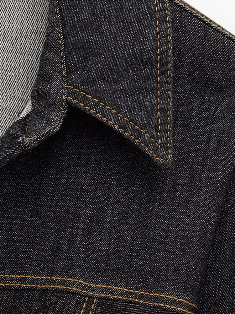 Ensemble en denim à boutons Marenza