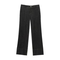 Ensemble en denim à boutons Marenza