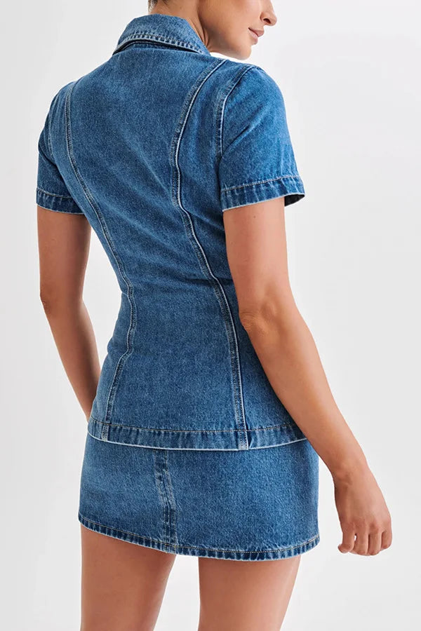 Ensemble Denim Iconique Aria