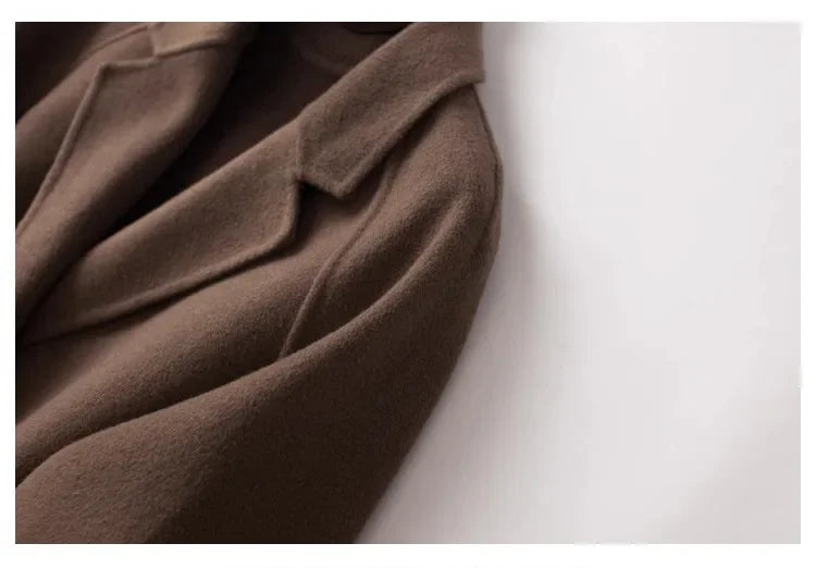 Manteau en laine Amory