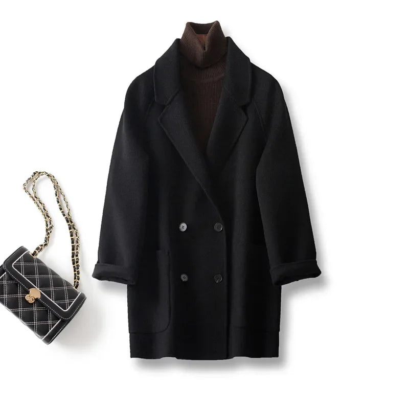 Manteau en laine Amory