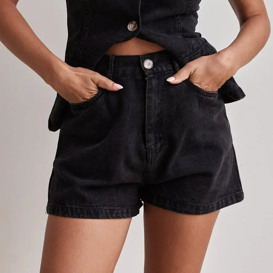 Ensemble en denim 100 % coton