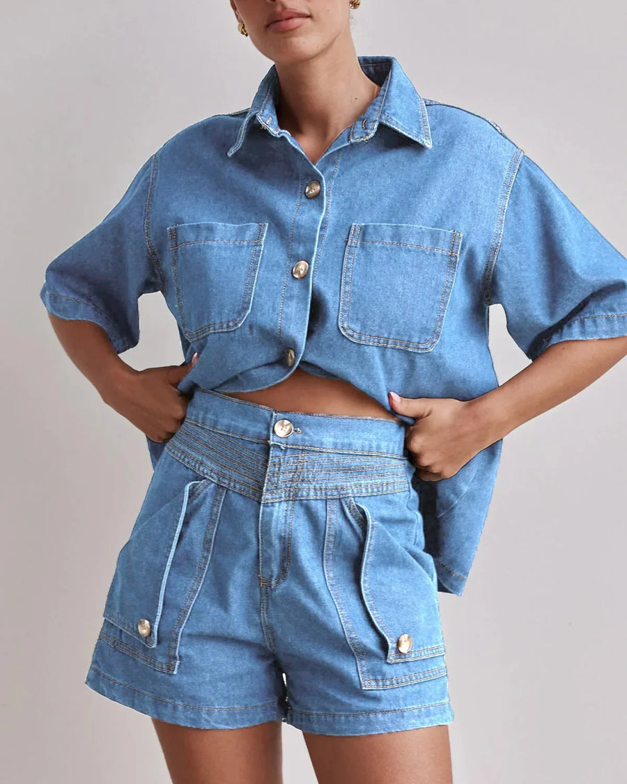 Ensemble Denim Marais 100 % Coton