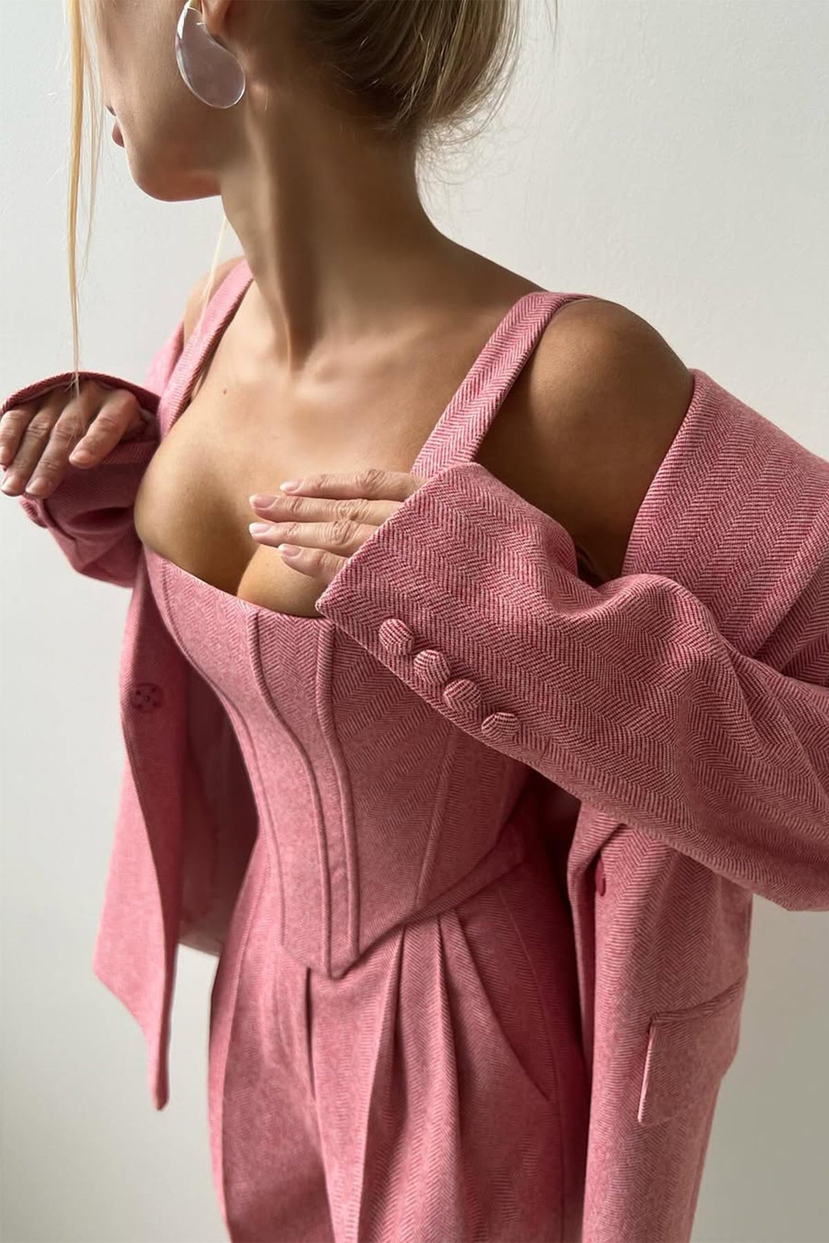 Ensemble trois pièces avec blazer