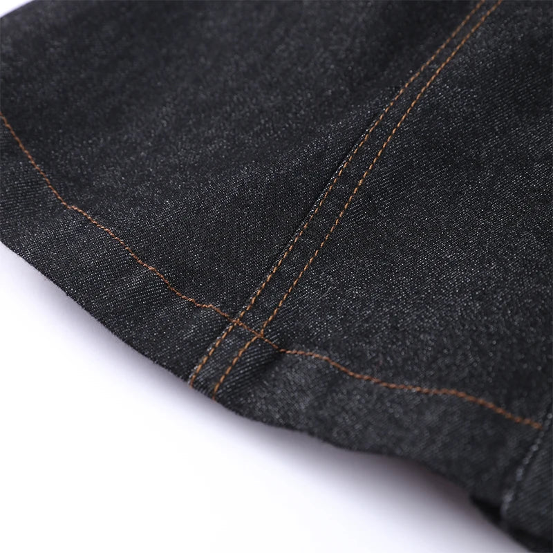 Ensemble en denim à boutons Marenza