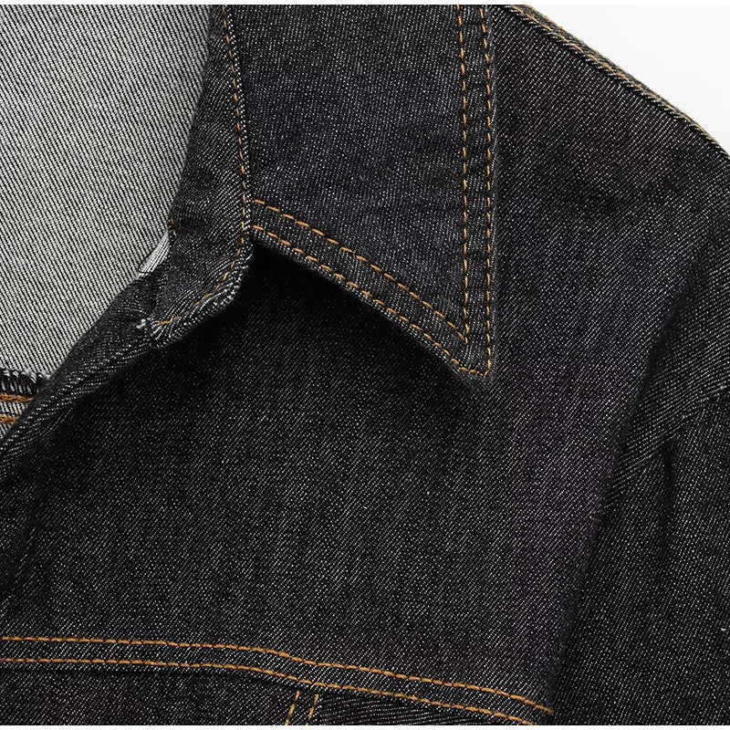 Ensemble en denim à boutons Marenza