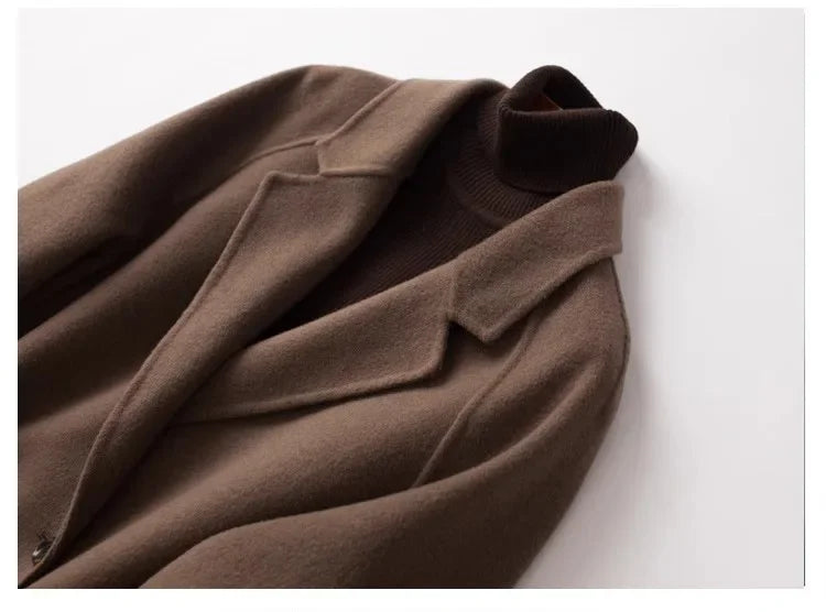 Manteau en laine Amory