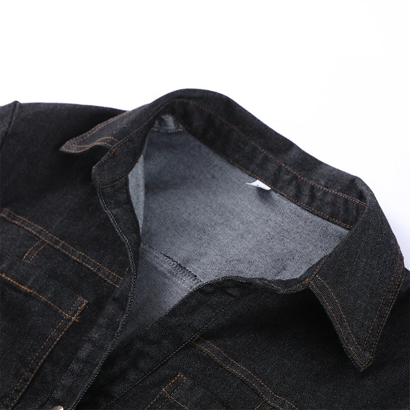 Ensemble en denim à boutons Marenza