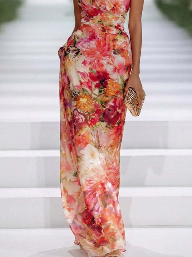 Robe Carmen Fleurie