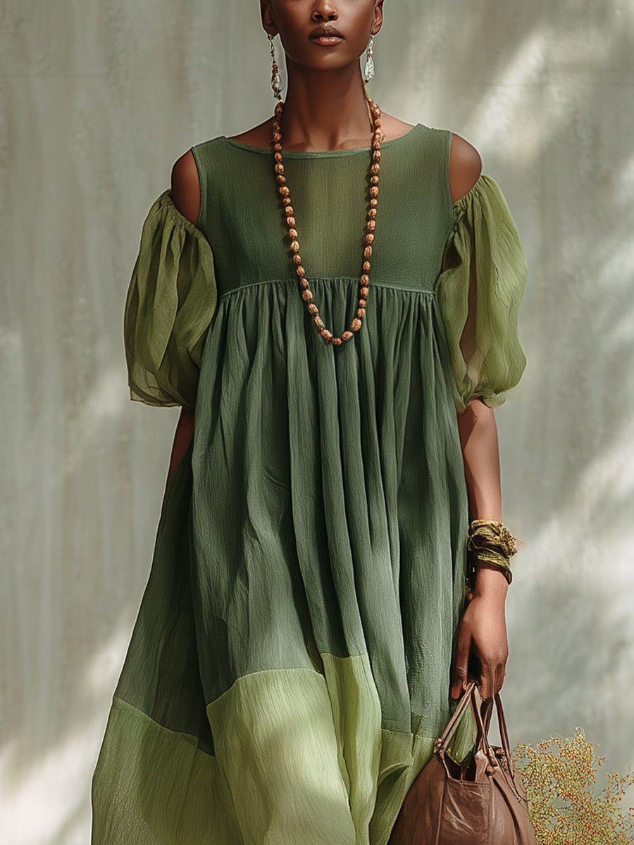 Robe Maren à Épaules Dénudées