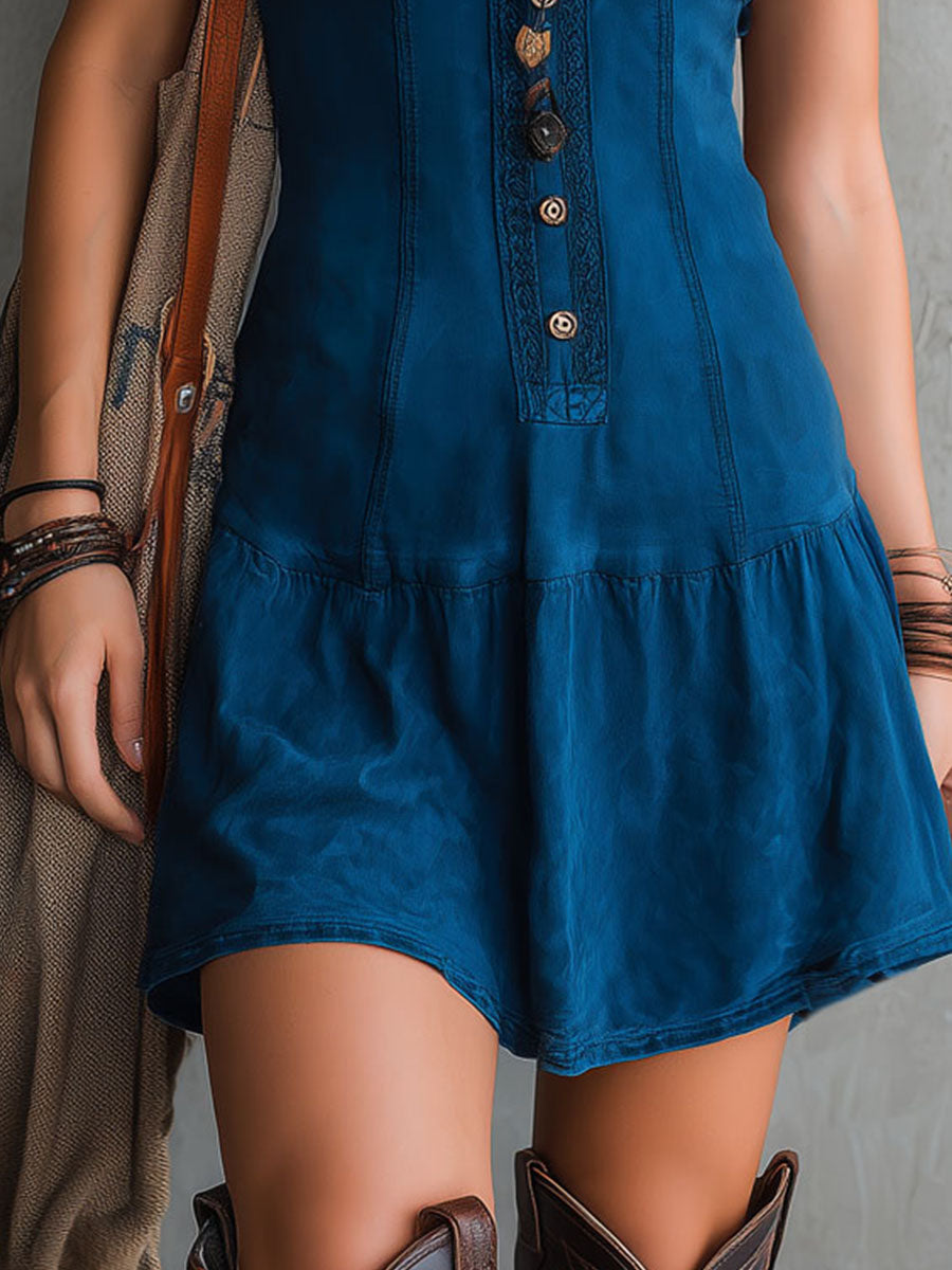 Robe Indira en Denim