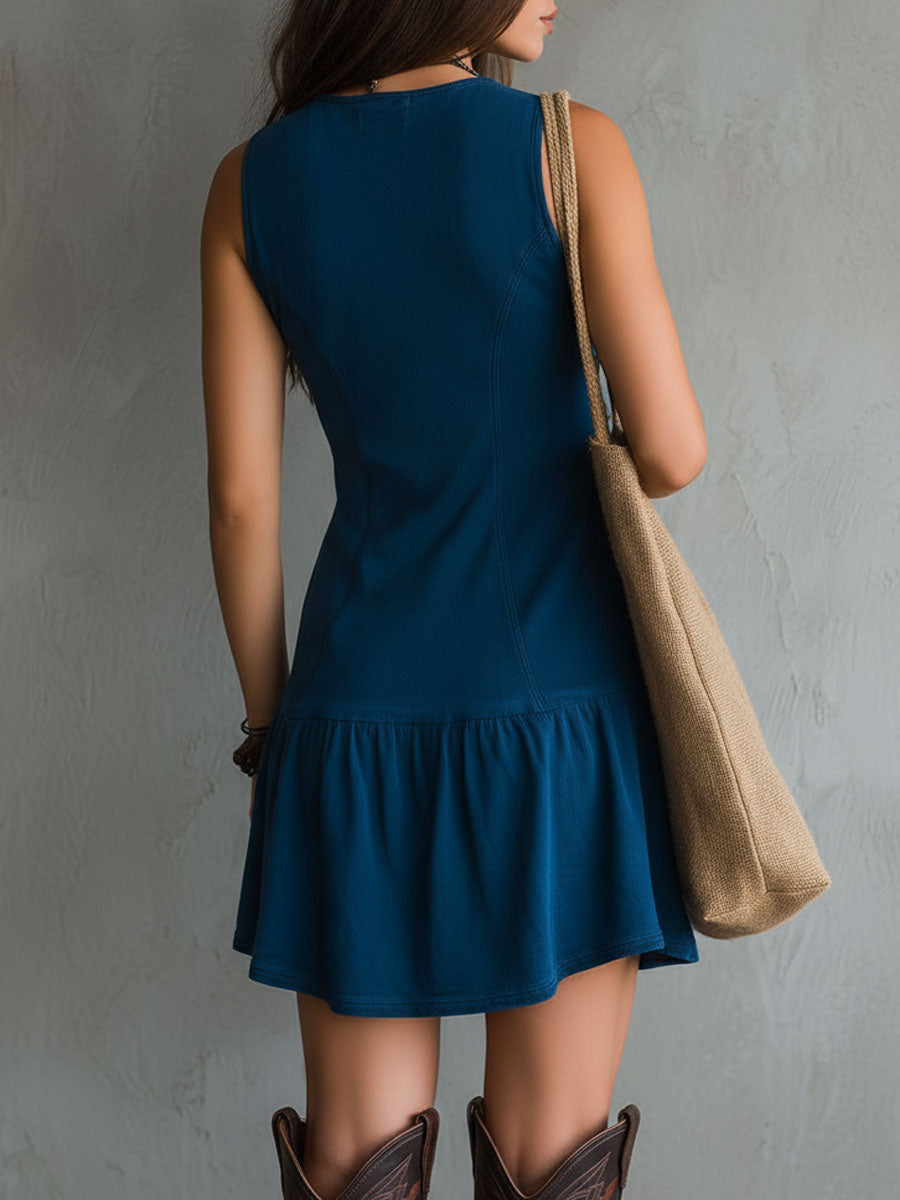 Robe Indira en Denim