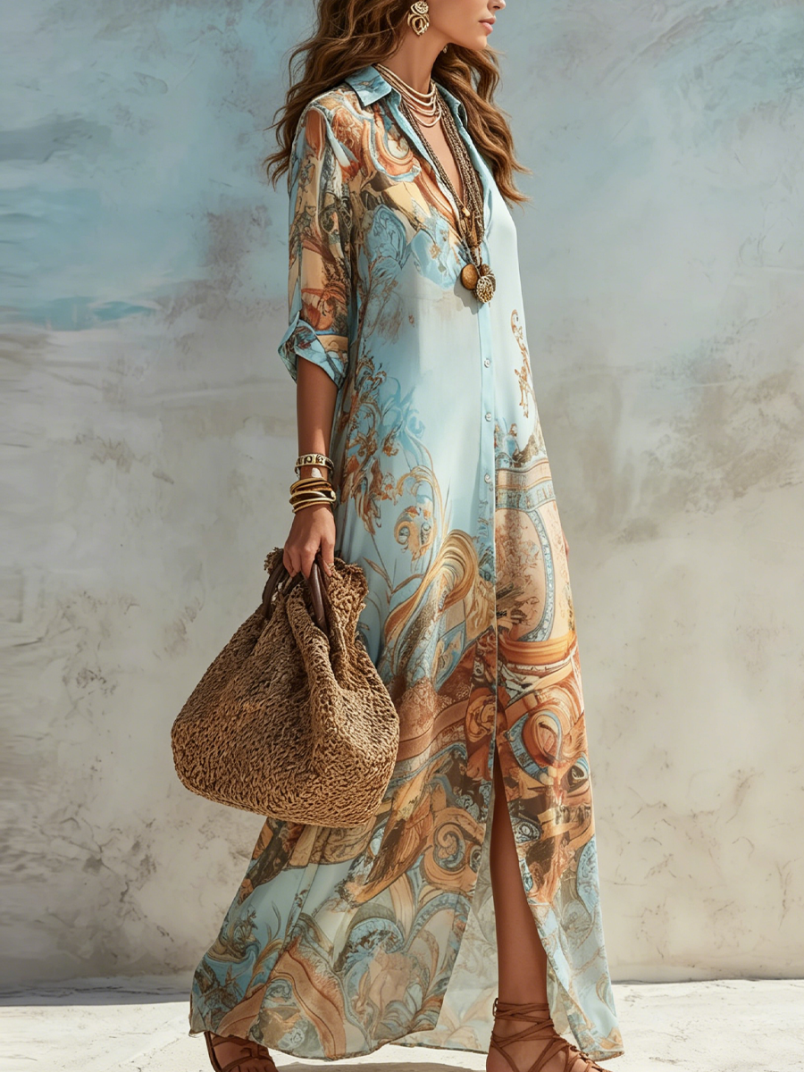 Robe Constance Méditerranée