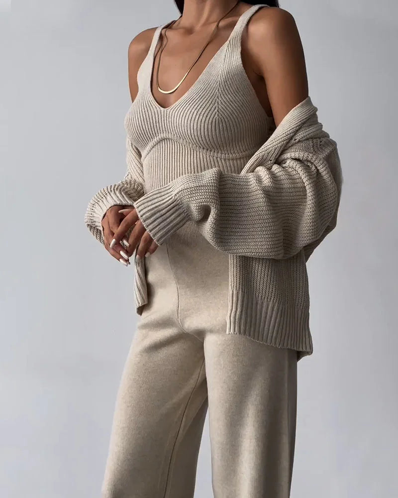 Ensemble Tricoté Élégant