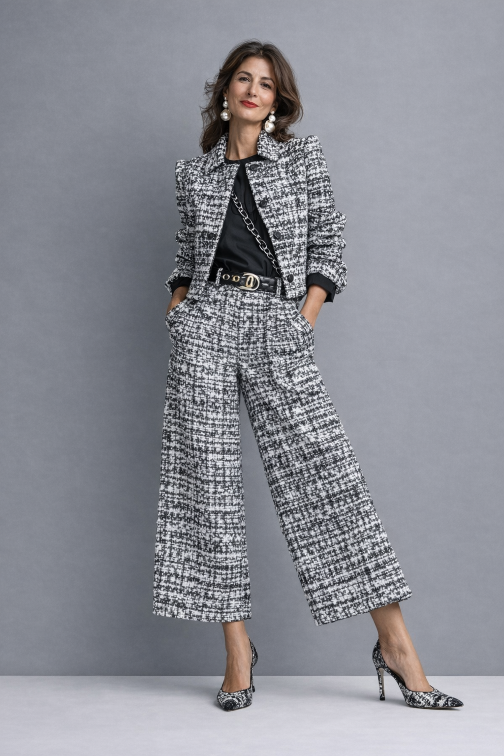 Manon | Ensemble chic blouse et pantalon