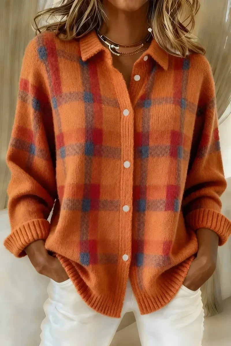 Camille | Gilet rayé en maille