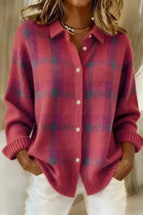 Camille | Gilet rayé en maille