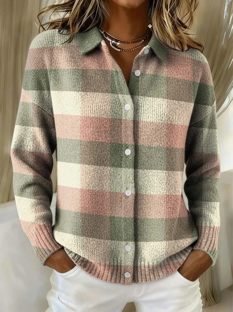Camille | Gilet rayé en maille