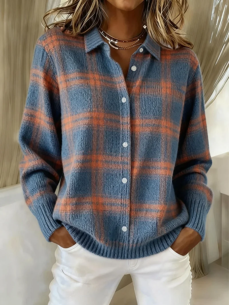 Camille | Gilet rayé en maille